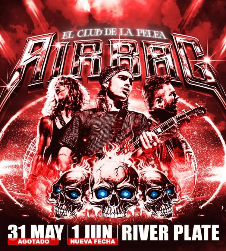 Airbag se prepara para hacer historia: 2 fechas en River